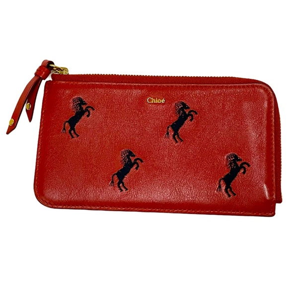 chloe horse wallet